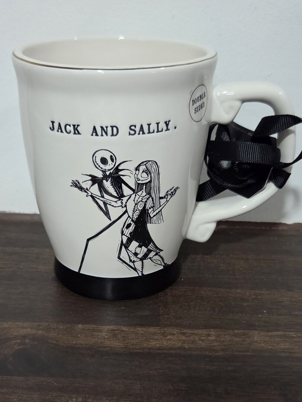 Rae Dunn X Nightmare Before ChristmaJack and Sally Mug